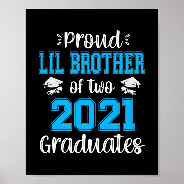 2021 års Student, berömd broder Poster (Framsidan)