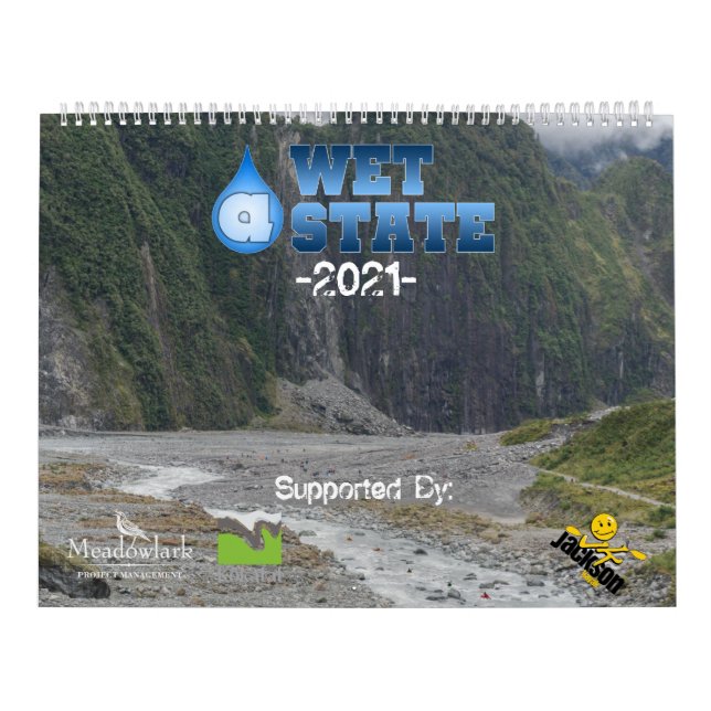 2021 års Whitewater-kalender Kalender (Omslag)