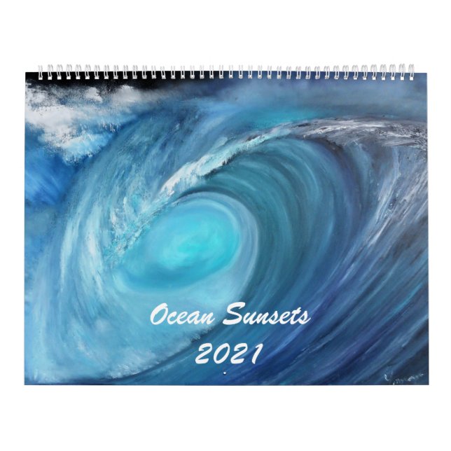 2021 Årskalender för oceanerna Kalender (Omslag)