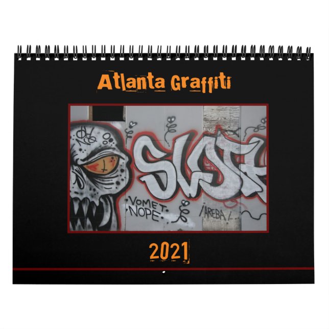 2021 Atlanta Graffiti Kalender (Omslag)