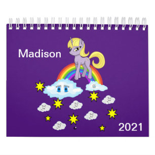 2021 Barns kalendrar Rainbows Sol Kalender