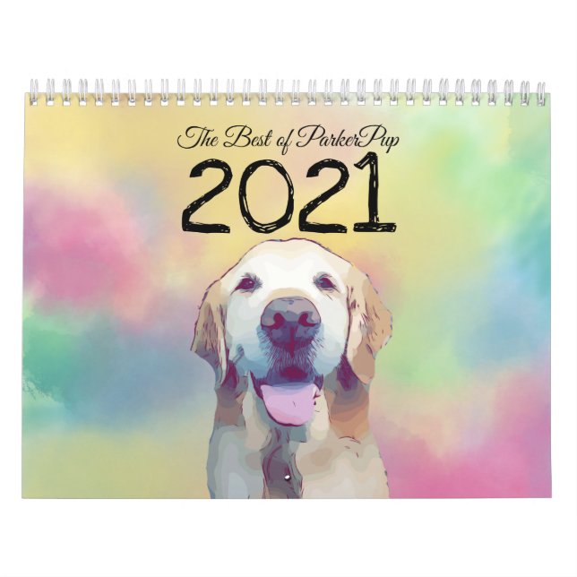 2021: Bästa parkerPup Kalender (Omslag)