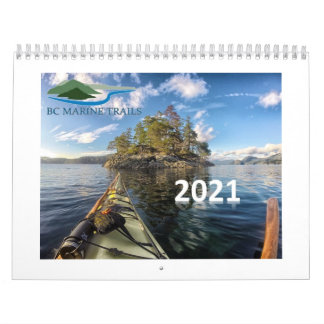 2021 BC Marine Trails Calendar Kalender