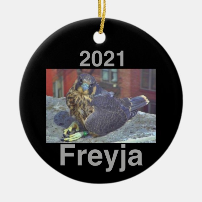 2021 Ceramic Circle Ornament Freyja (Framsidan)