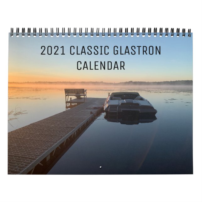 2021 Classic Glastron Calendar Kalender (Omslag)