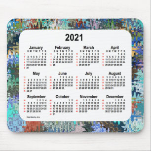 2021 Crazy Quilt 52 veckors kalender från Janz Musmatta