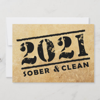 2021 Främjande av sober & Clean Recovery Kort