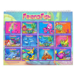 2021 FriendFish-kalender Kalender