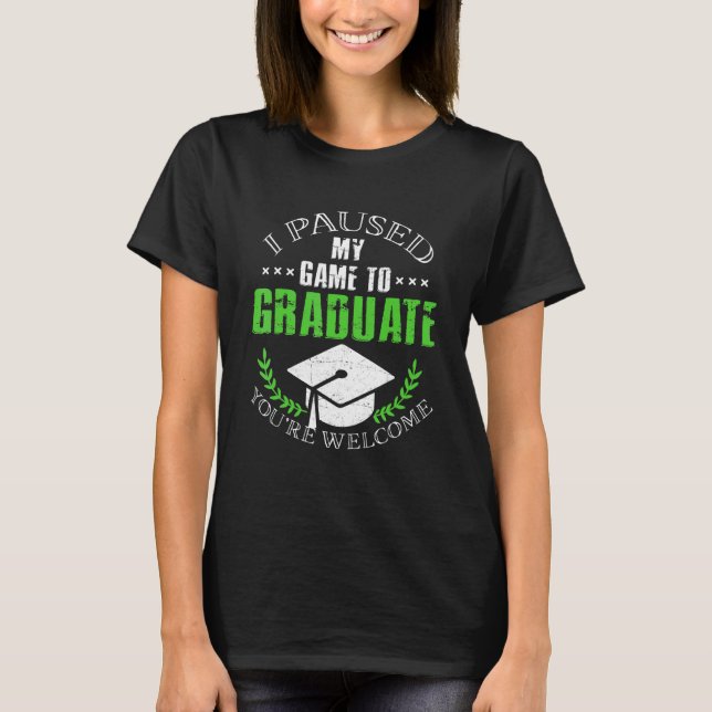 2021 Gamer Student Studenten Coola T Shirt (Framsida)