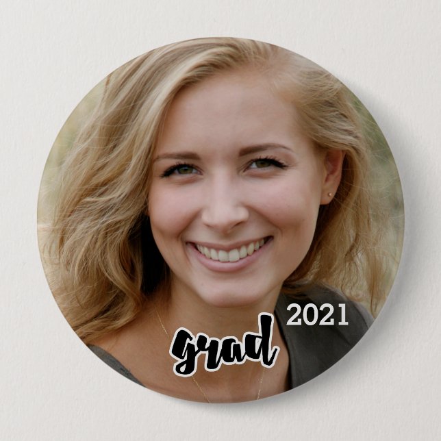 2021 Grad Party - ledande fotoprofesföräldrar Knapp (Framsida)
