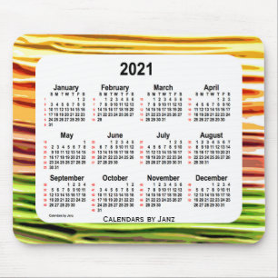 2021 Gult Frosting 52 Weeks Calendar av Janz Musmatta