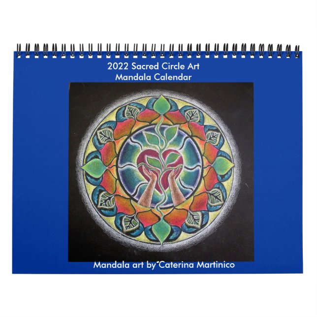 2021 Helig Circles Illuminated Mandala 2013 Calen Kalender (Omslag)