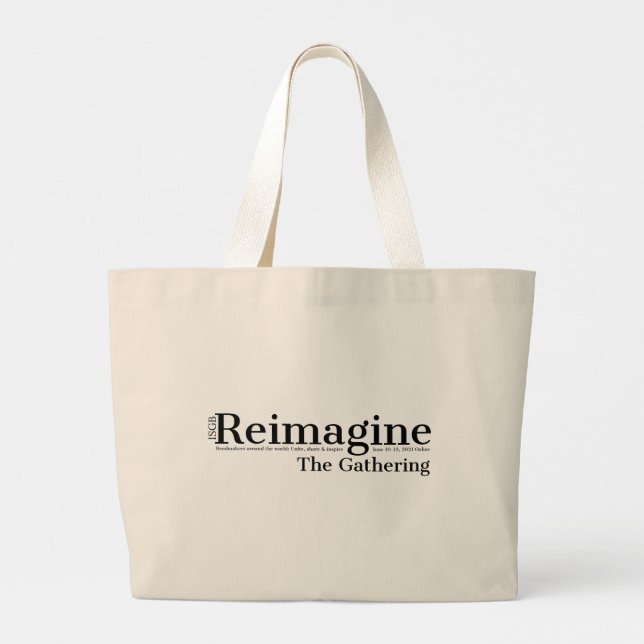 2021 Insamling av T-shirt-design på Tote Bag Jumbo Tygkasse (Baksida)