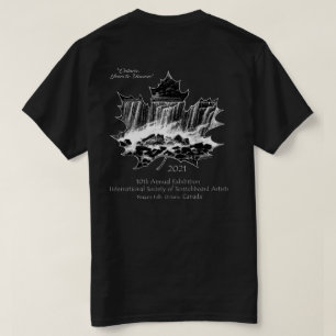 2021 ISSA Exhibition t-shirt - mörk färg-skjorto