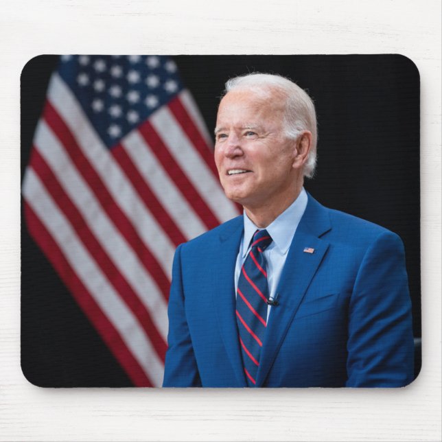2021 Joe Biden USA:s president Porträtt Musmatta (Framsidan)