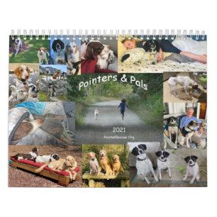2021 Kalender för pekare och paket efter PointerR