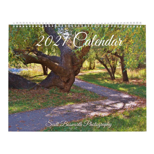 2021 Kalender - Scott Bosworth-fotografi (Omslag)