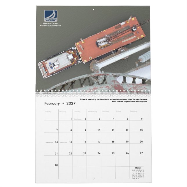 2021 Kalender - Tugcraft in Work (Feb 2027)