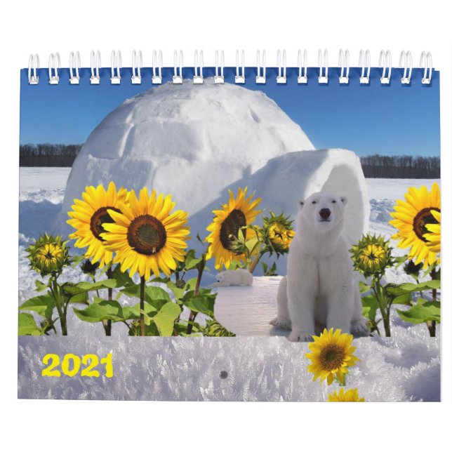 2021 Kalenderns Polar Kalender (Baksida)