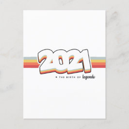 2021 Legendernas födelse Vykort
