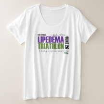 2021 Lipedema Triathlon - Plus Storlekare Shirt
