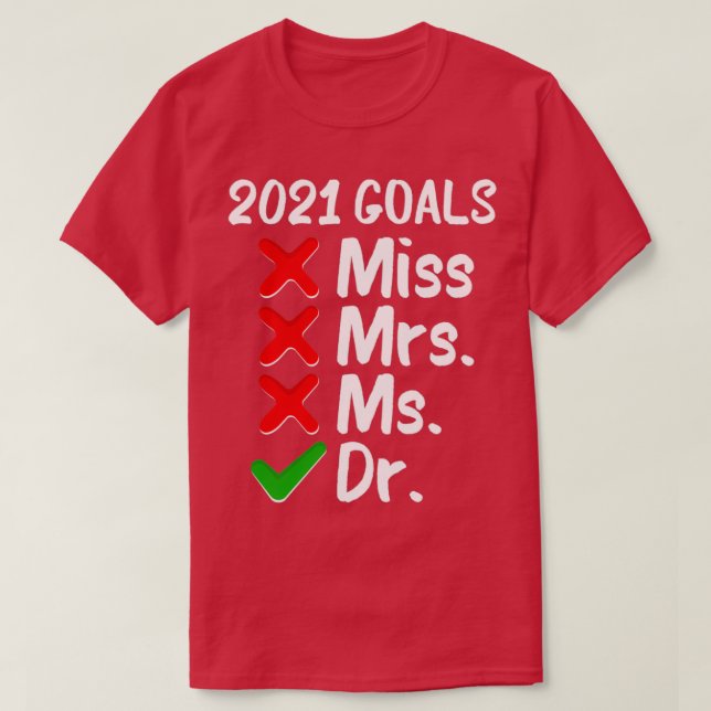 2021 Målläkare 4 T Shirt (Design framsida)