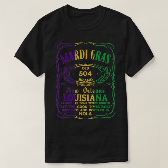 2021 Mardi Gras Costume Mardi Gras 2021 T Shirt (Design framsida)