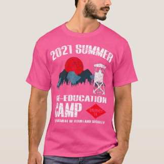 2021 Militär omskolning i sommarlägret F T Shirt