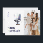 2021 Minimalist Menorah Ljus Hanukkah Foto Julkort<br><div class="desc">© Gorjo Designs. Skapad för dig via Zazzle-plattformen.

// Behöver du hjälp med att anpassa din design? Har du andra idéer? Kontakta mig (Zoe) direkt via kontaktknappen nedan.</div>