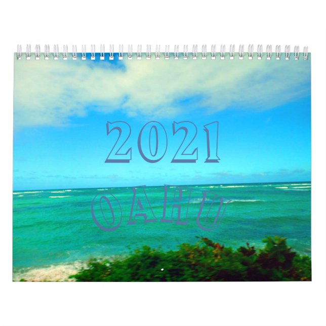 2021 Oahu Kalender (Omslag)