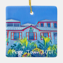 2021 Ornament- Hope Primary School- Julgransprydnad Keramik