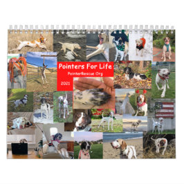 2021 Pekare för livskalender från PointerRescue Kalender