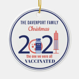 2021 Personlig Jul Julgransprydnad Keramik