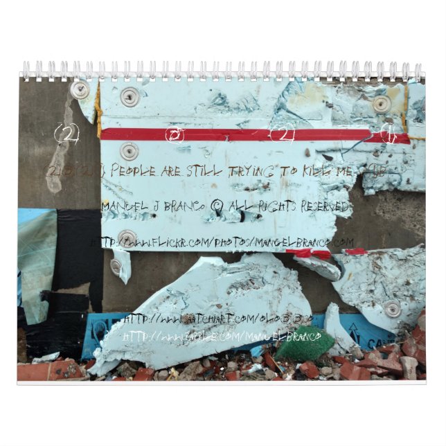 2021 Photographic Art Calendar v.1b Manuel Branco Kalender (Omslag)