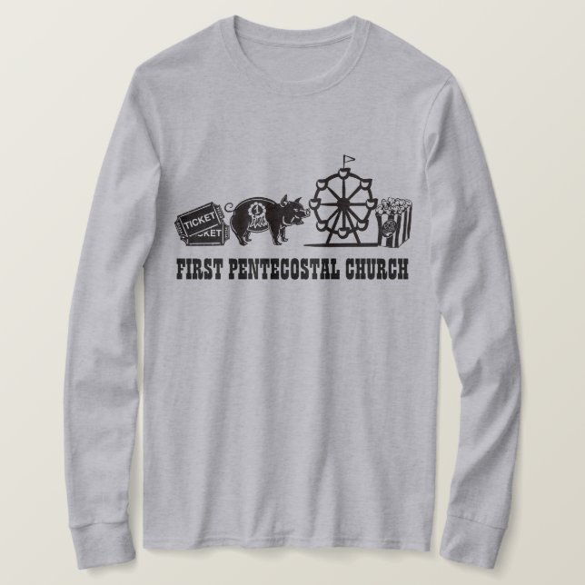 2021 Rockdale Fair Shirt T (Design framsida)