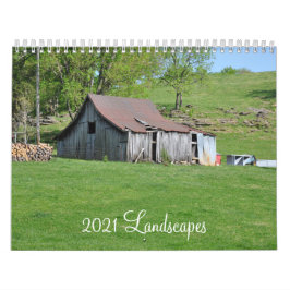 2021 Scenes Around Tennessee & Vermont - Kalender