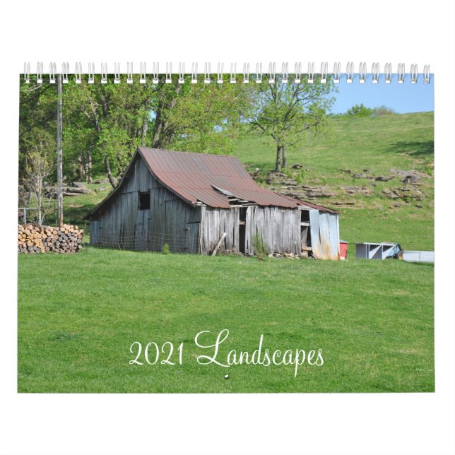 2021 Scenes Around Tennessee & Vermont - Kalender (Omslag)