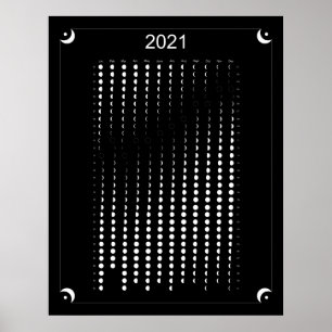 2021 - Svarta Måne-kalendern Poster