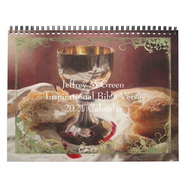 2021: Upplyst bibelkalender Kalender (Omslag)