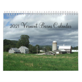 2021 Vermont Barns - Kalender