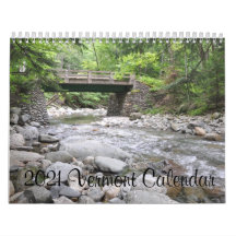 2021 Vermont - Kalender