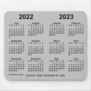 2022-2023 Skolårskalender från Janz Silver Musmatta