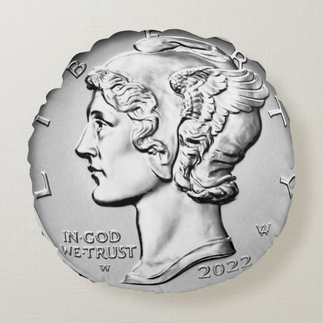 2022 $25 Palladium American Eagle Rund Kudde (Framsidan)