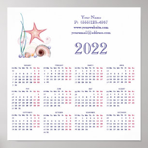 2022 affisch för företag