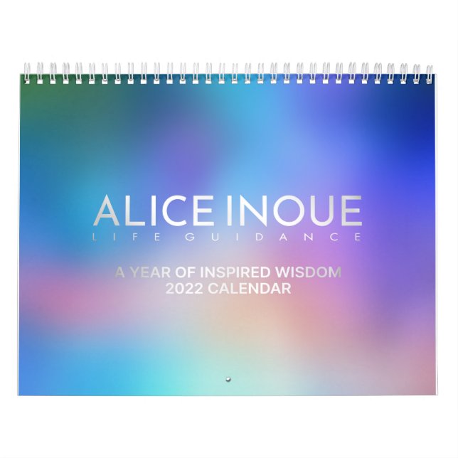 2022 Alice Inoue Life Guidance Calendar Kalender (Omslag)