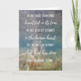 2022 Ancient Vatten: Ecclesiastes 3:11 Kort