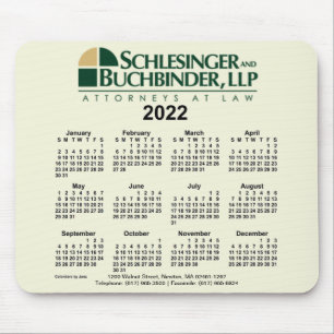 2022-Anpassningsbarnas kalender av Janz Mouse Pad Musmatta