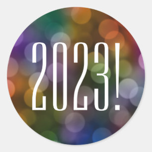 2022 års båda klassiska runda dekal runt klistermärke