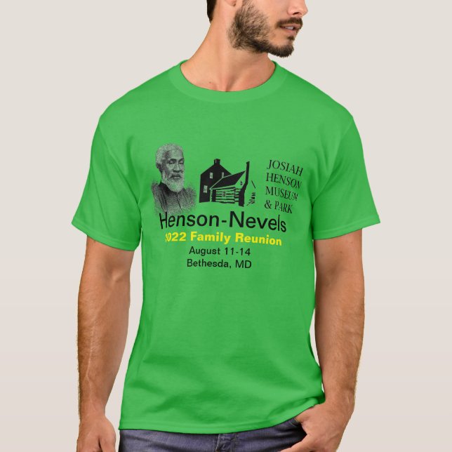 2022 års familjeåterförening för Henson-Nevels T Shirt (Framsida)