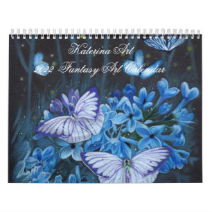 2022 års Fantasy Art Calendar av Katerina Art Kalender